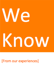 We know We know